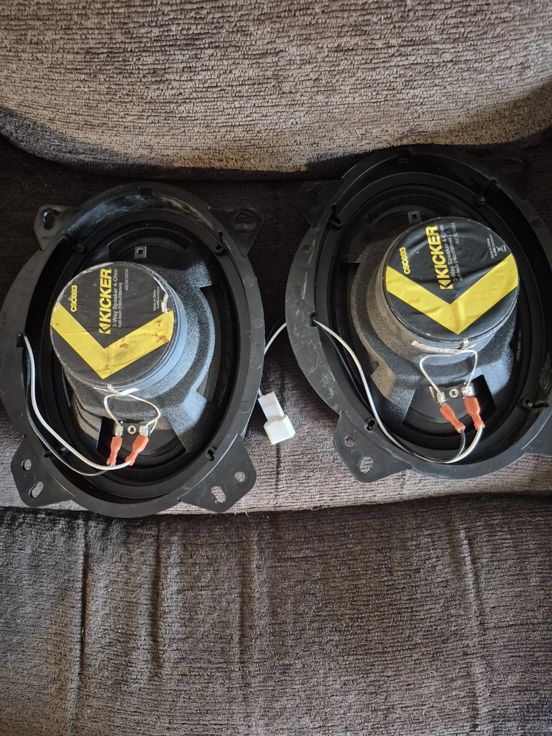 Kicker CSC693 3way  and pioneer tweeters - photo 2