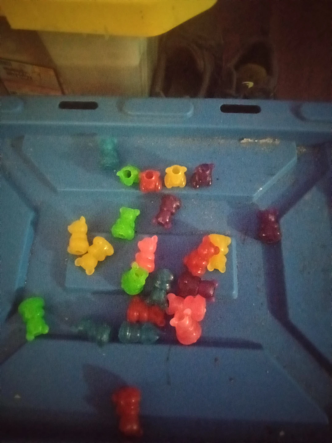 23 Assorted Small Gummy Bear pencil erasers