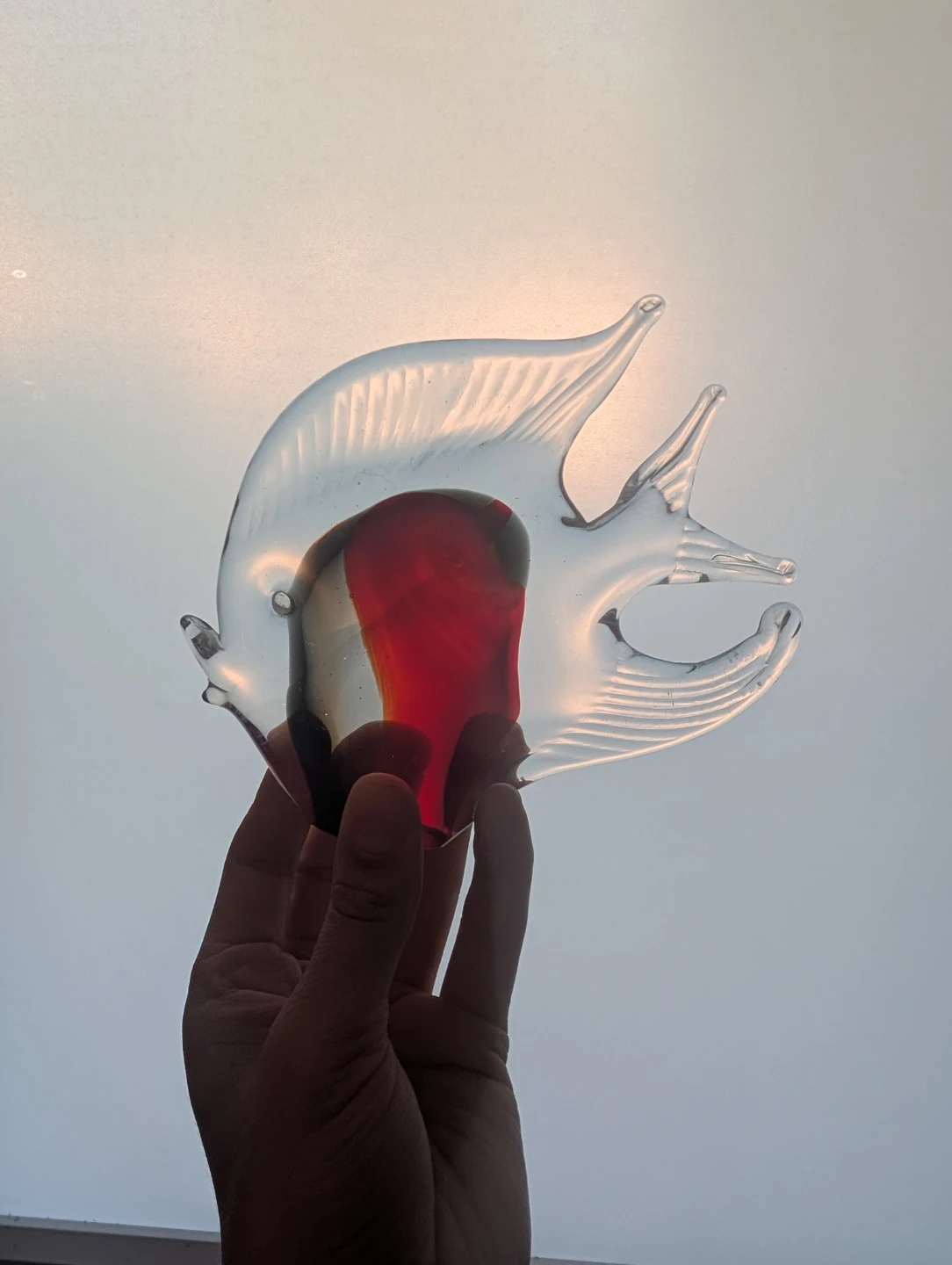 Glass Fish Figurine Murano style - photo 2