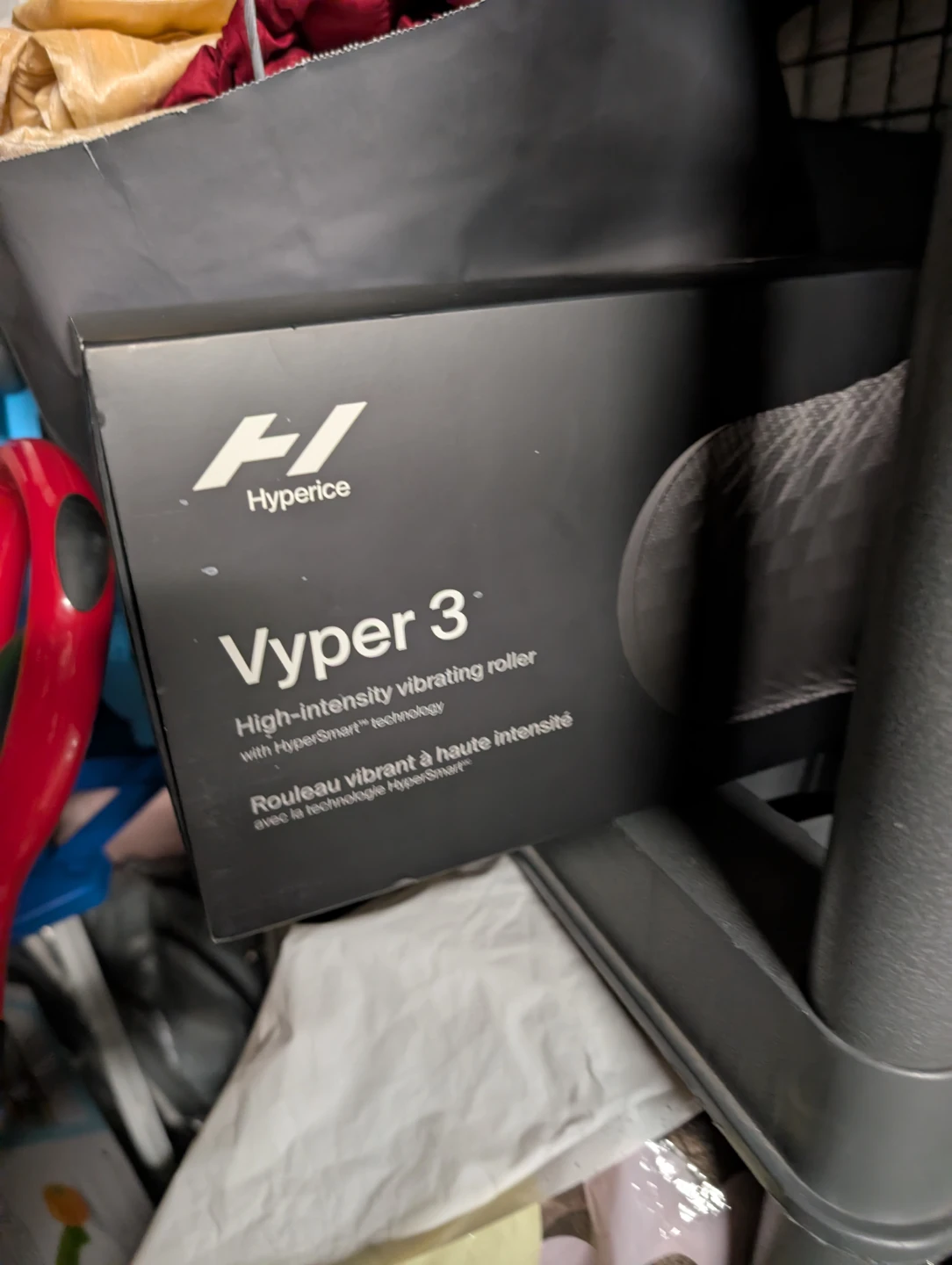 Never used-Hyperice Vyper 3 Vibrating Roller