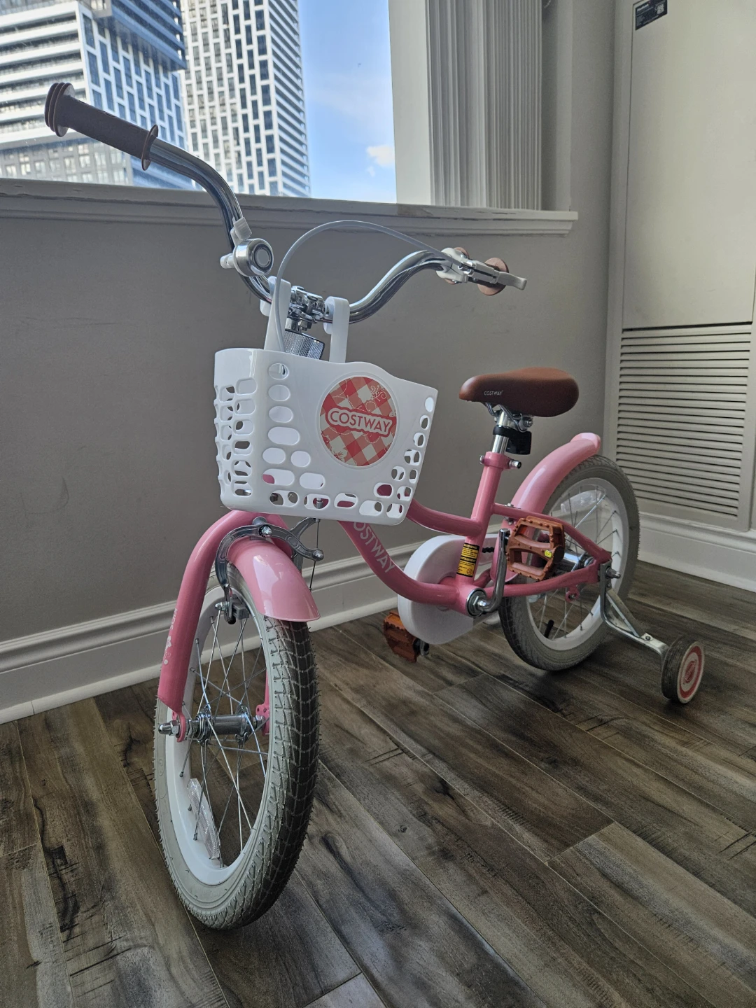 Girl's 16-Inch Pink  Bicycle ( Excellent Condition) - photo 2