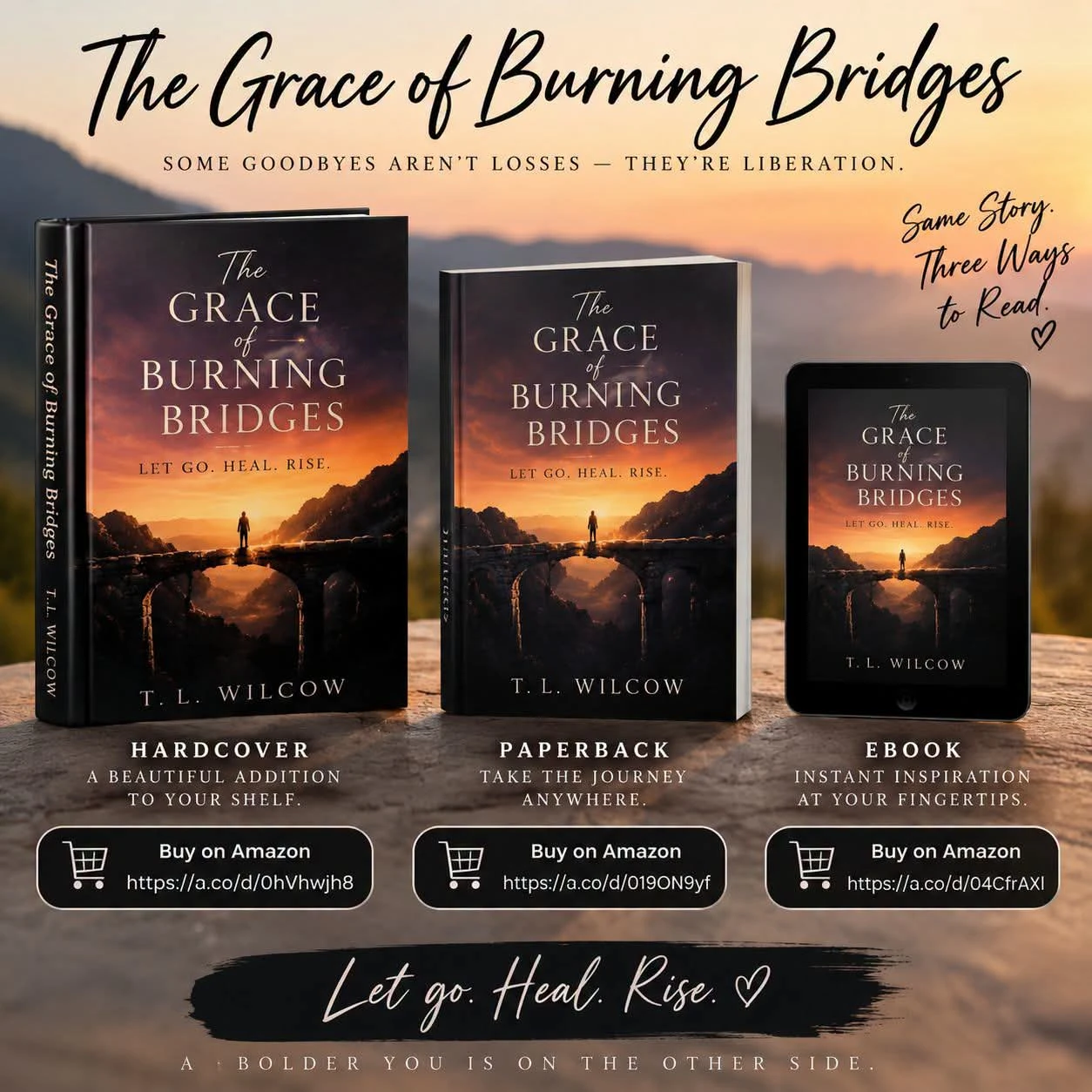 FREE Today Only Kindle eBook: The Grace of Burning Bridges - photo 2