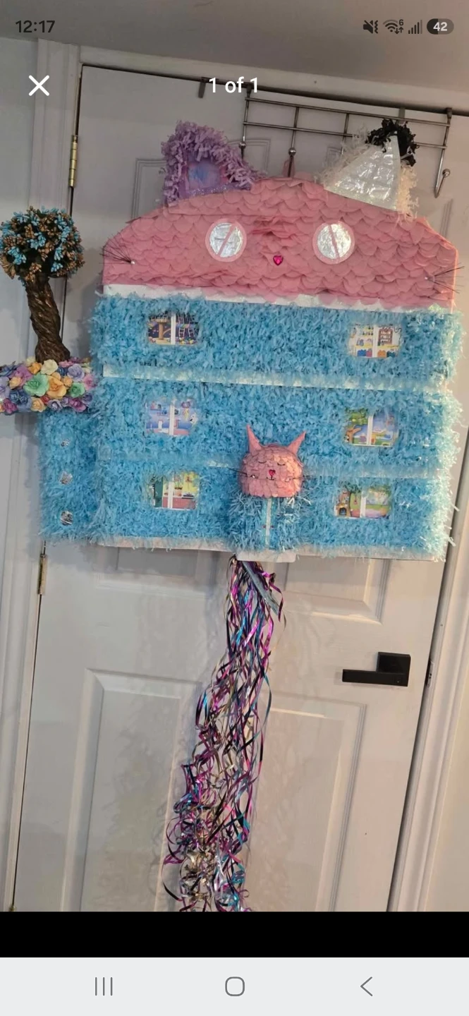 Gabby's Dollhouse Cat Pinata