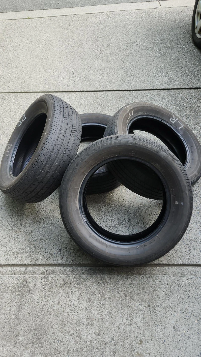 Bridgestone Ecopia 225/60/17 99H All Season Tires