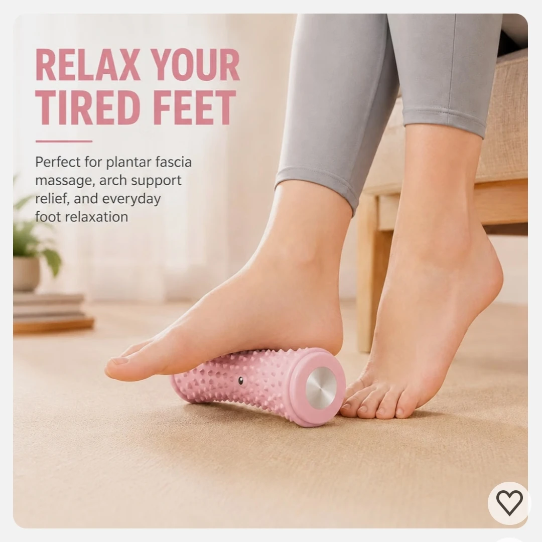 Pink Foot Massage Roller 🏈 - photo 5