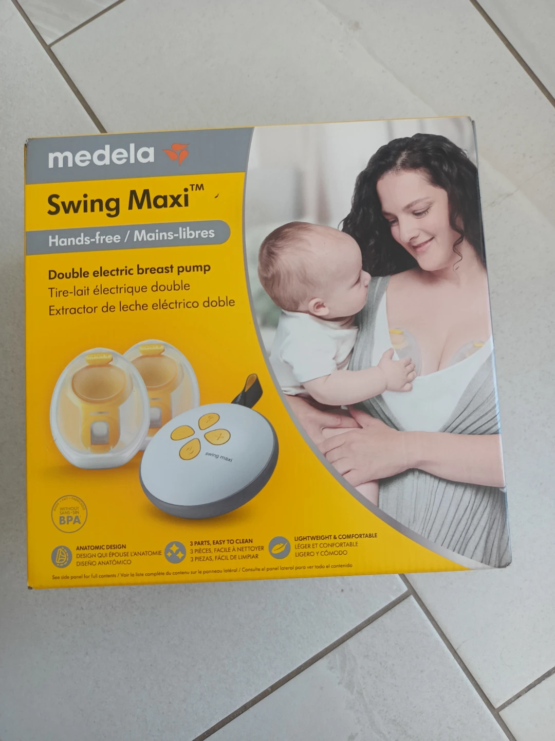 Medela Swing Maxi Hands-Free Double Electric Breast Pump - photo 4