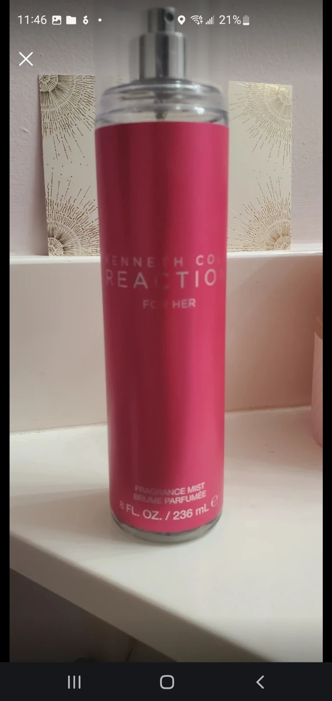 Kenneth Cole Reaction For Her Fragrance Mist🏈