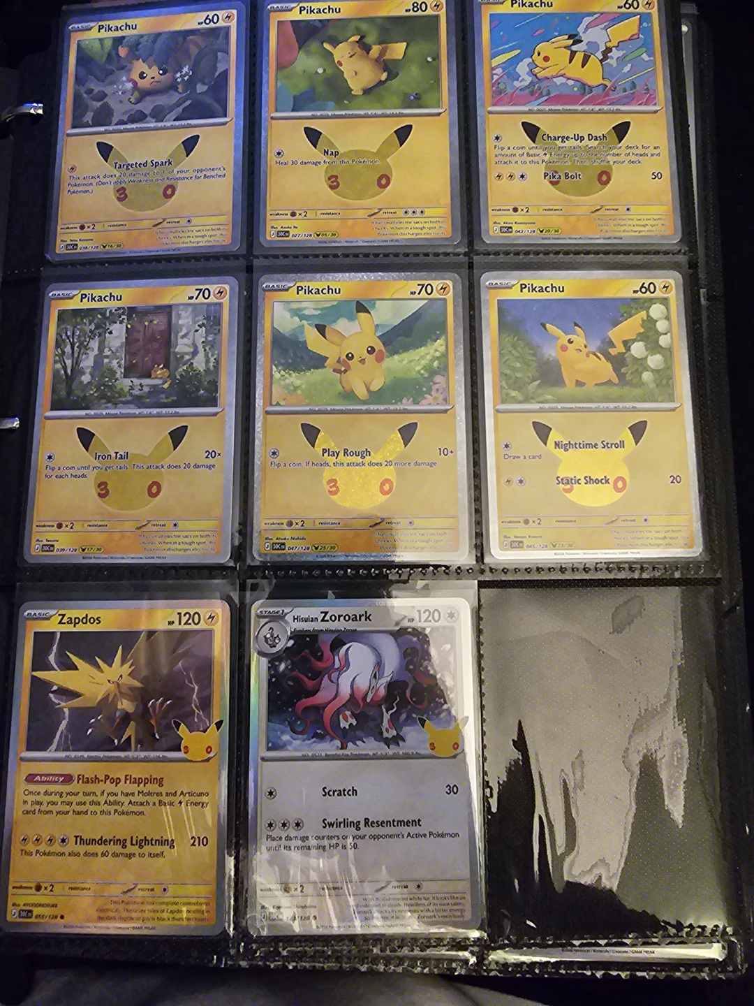 Pokemon 30th Anniversary Collection Cards