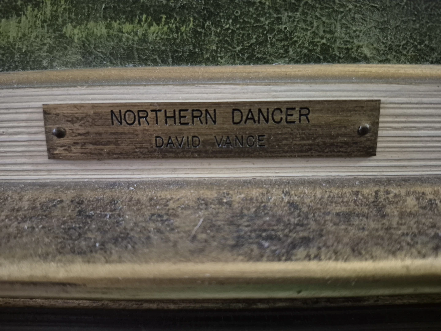 Framed Northern Dancer Painting by David Vance - photo 2