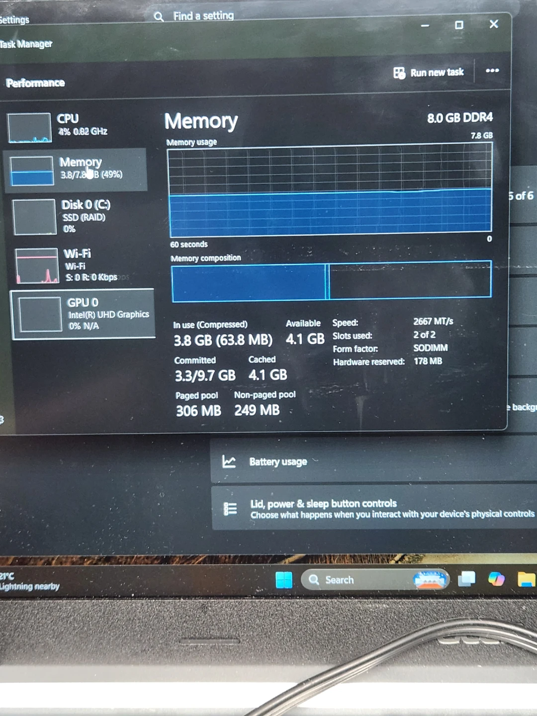 Acer Aspire Laptop i5-10210U 8GB RAM - photo 3