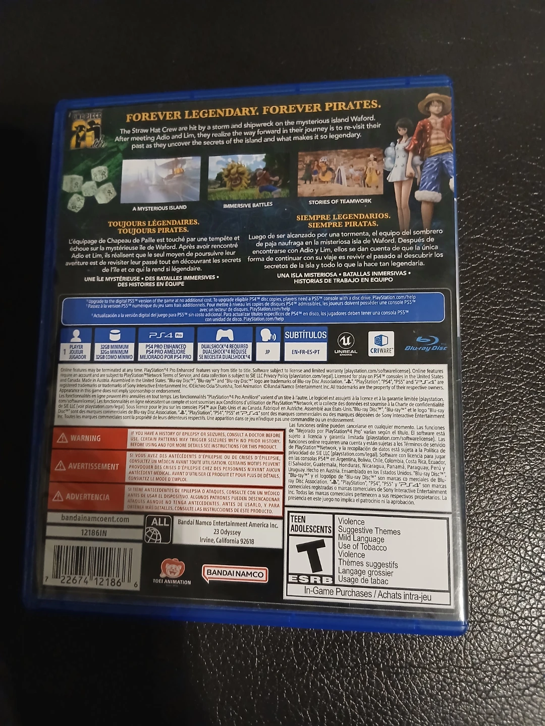 One Piece Odyssey for PS4 - photo 3