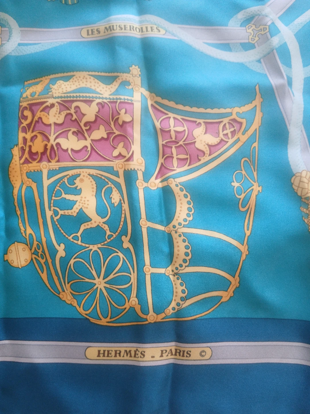 Hermès Les Muserolles Silk Scarf - photo 2