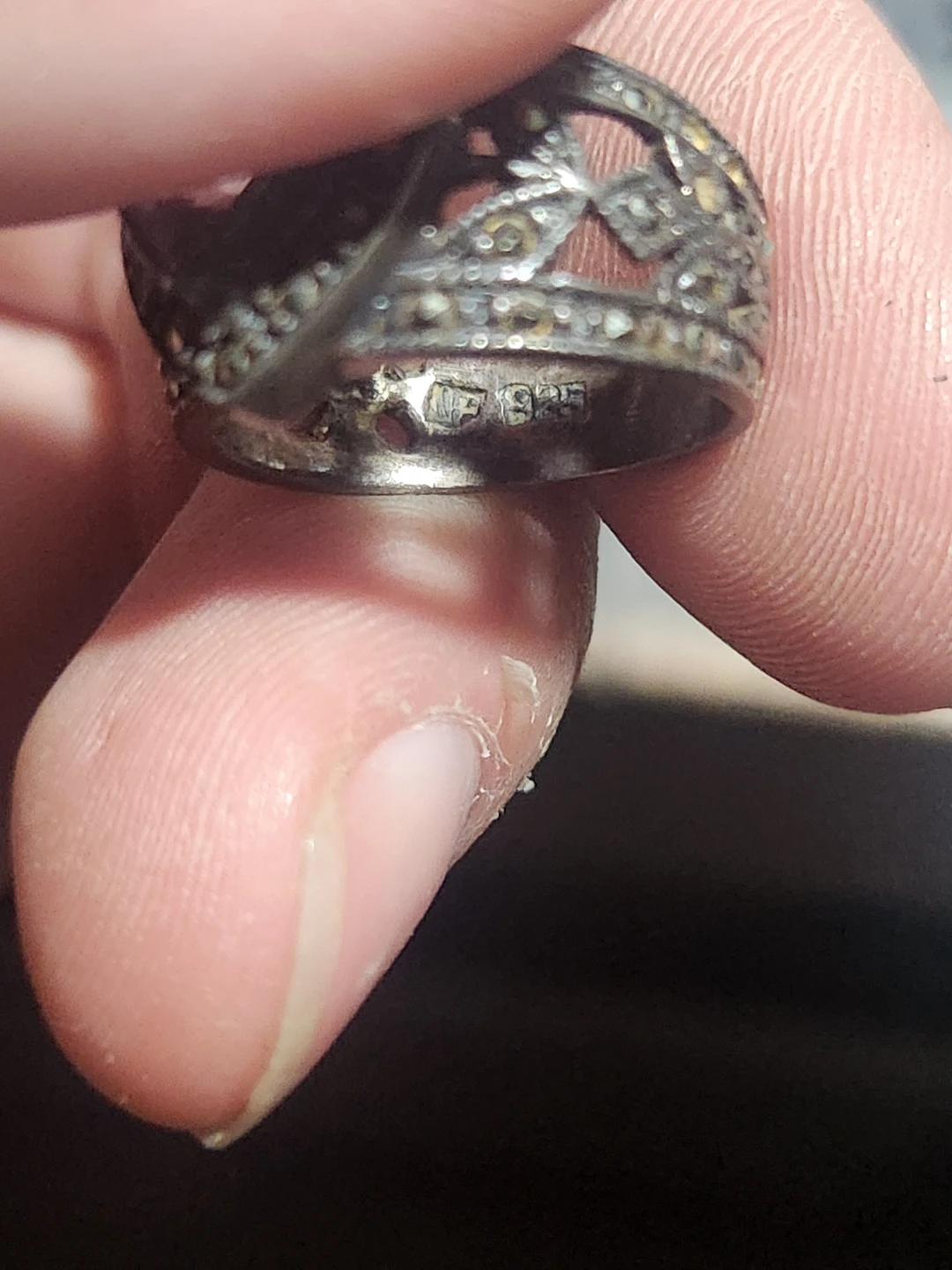 Vintage Sterling Silver 4 Rings - photo 4