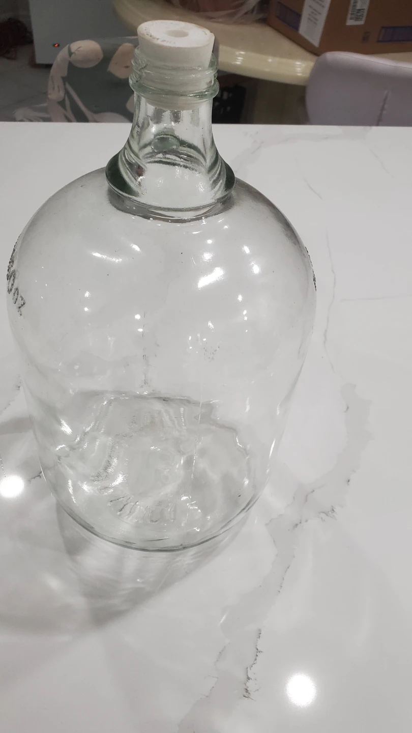Clear Glass Jug with Handle (carbouy) - photo 5