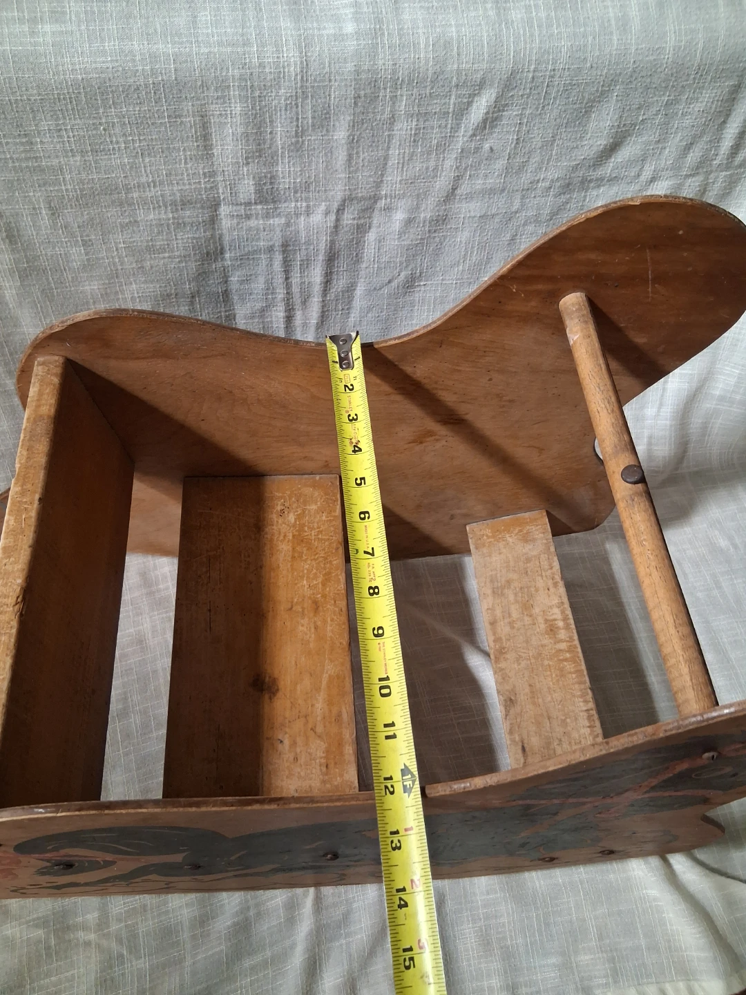 Vintage Wooden Rocking Horse Chair - photo 5