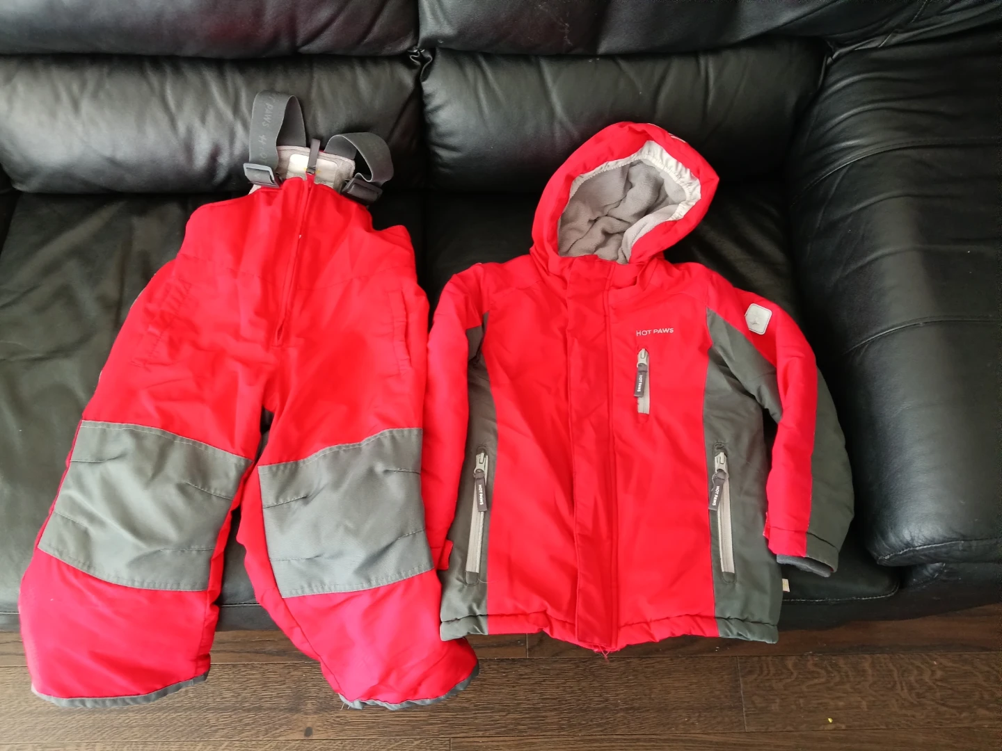 Hot Paws Red Winter Snow Suit