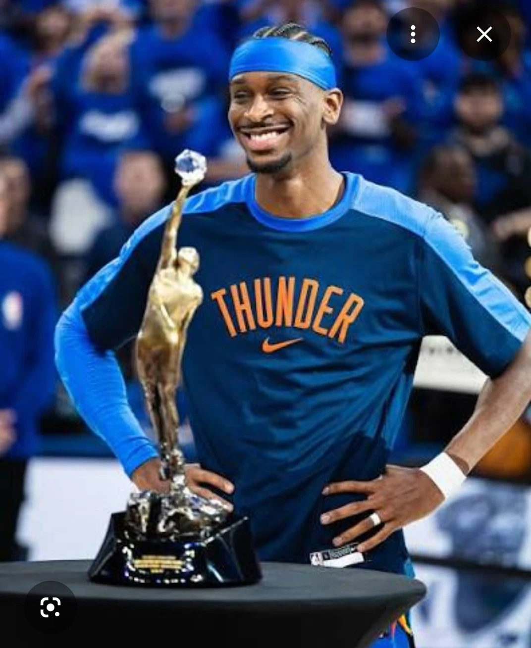 Nike Oklahoma City Thunder Shooting Shirt