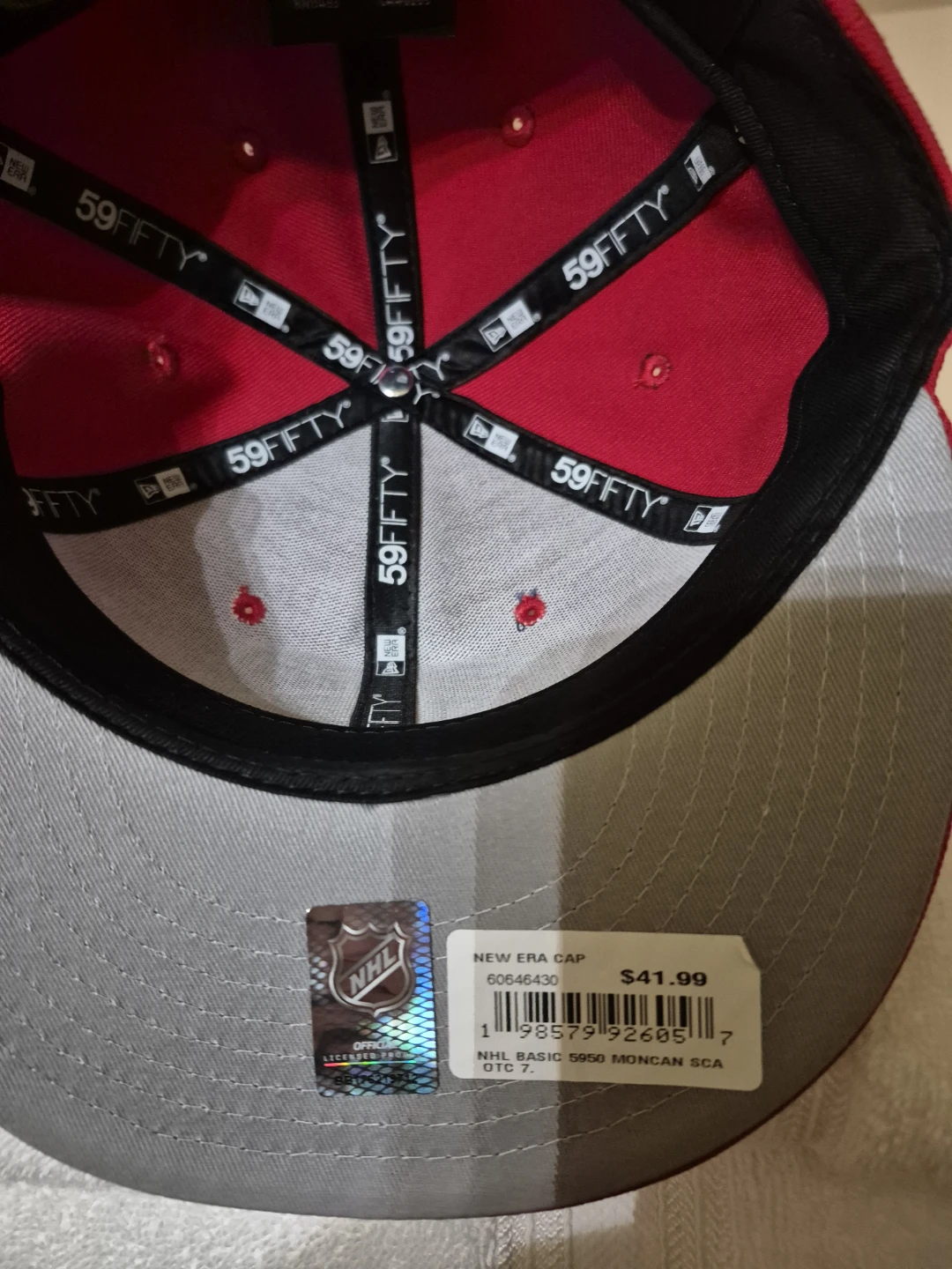 New Era 59FIFTY Montreal Canadiens Cap Size 7 - photo 3