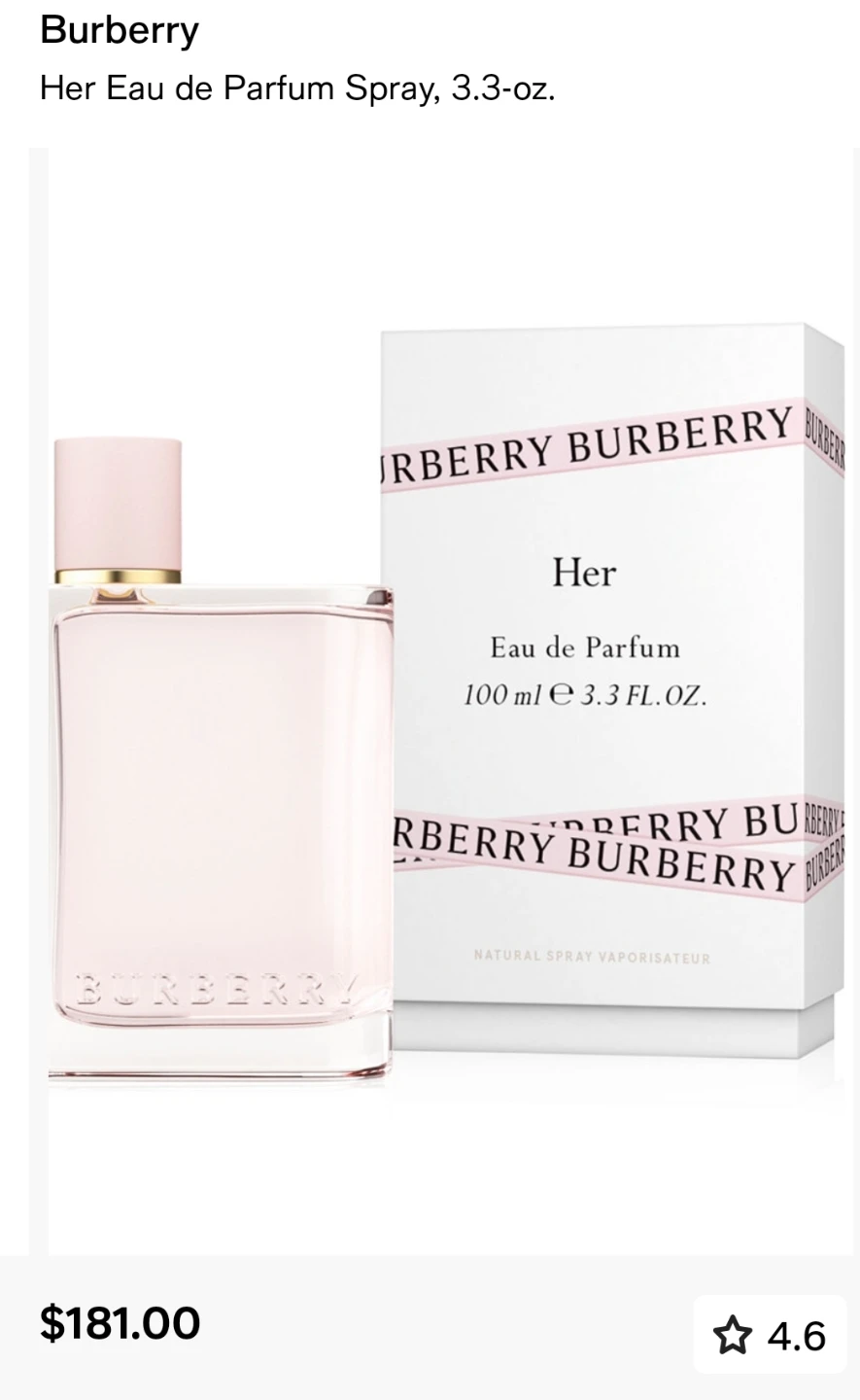 Burberry Her Eau de Parfum Spray 3.3 oz - photo 2