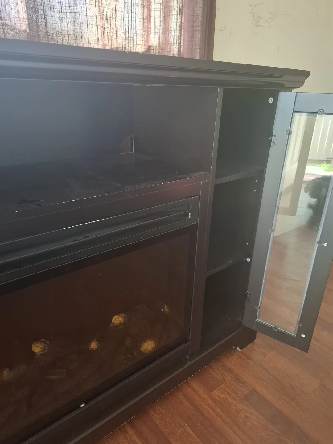 Electric Fireplace Media Console - photo 4