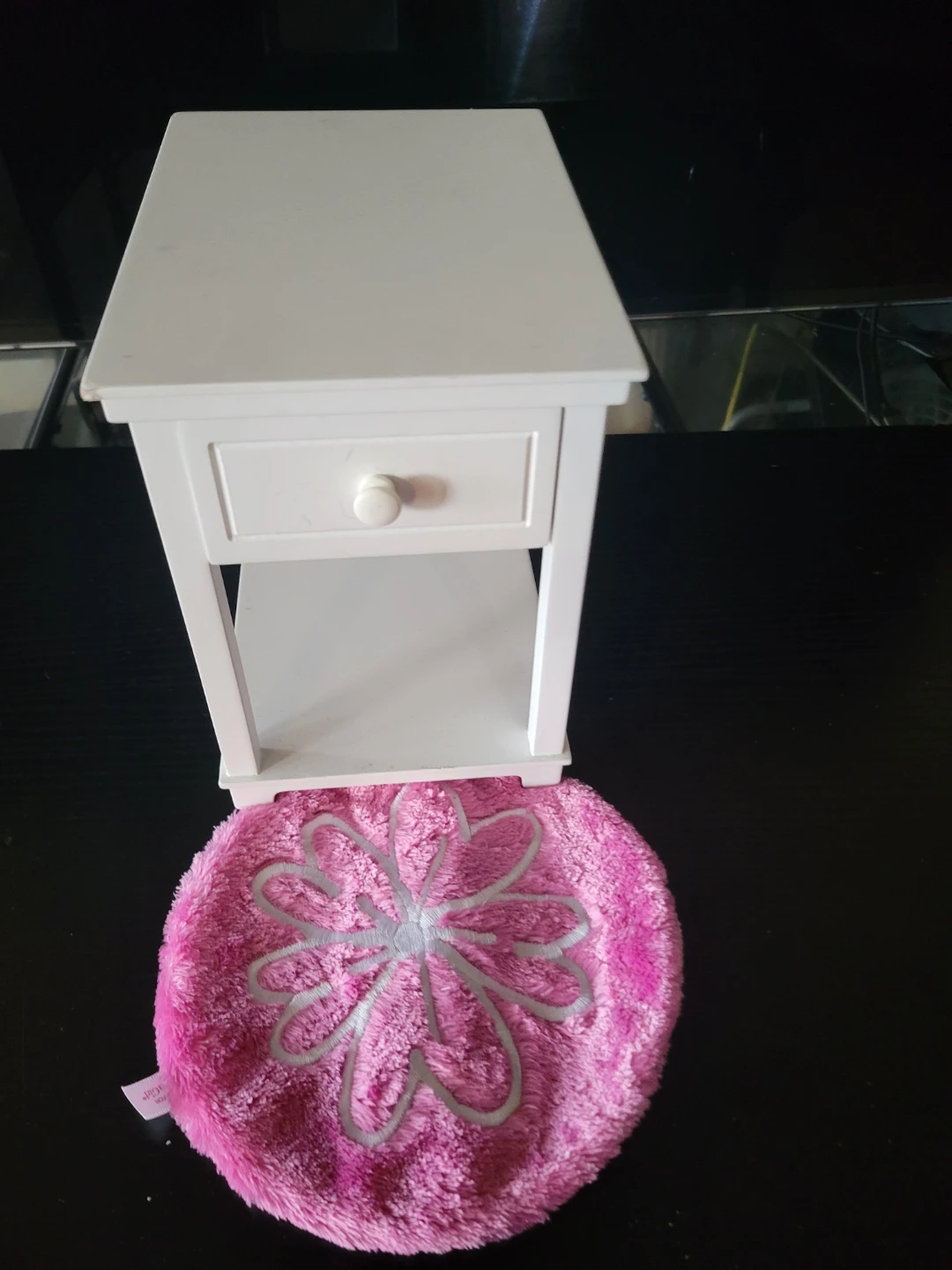 American Girl Doll Nightstand and Rug - photo 2