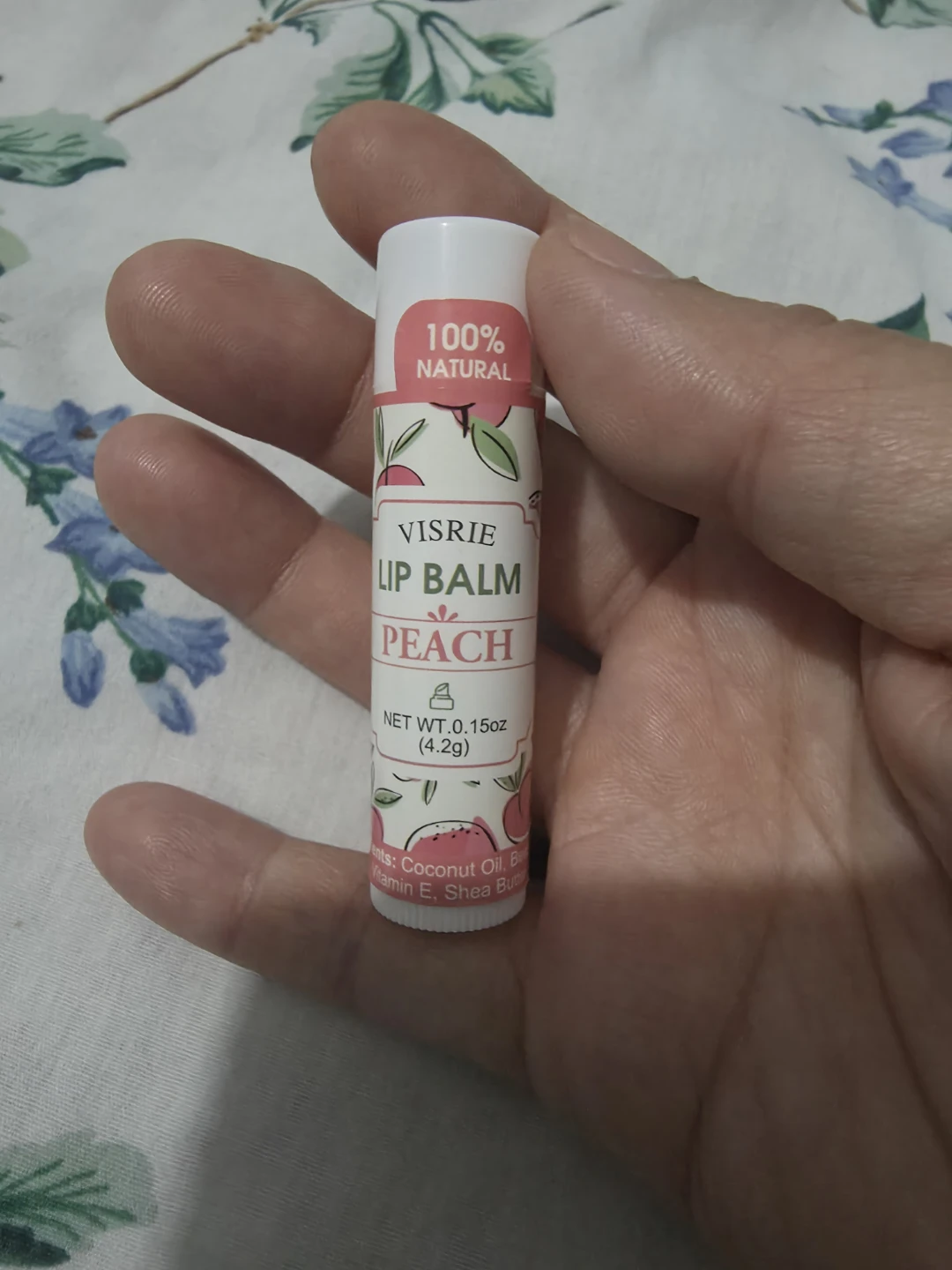 Visrie Peach Lip Balm 🏈