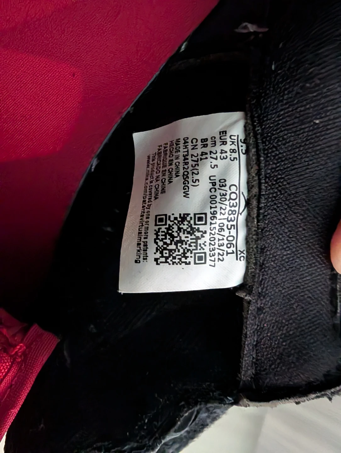 Nike Air Jordan High-Top Sneakers- US 9.5 - photo 3
