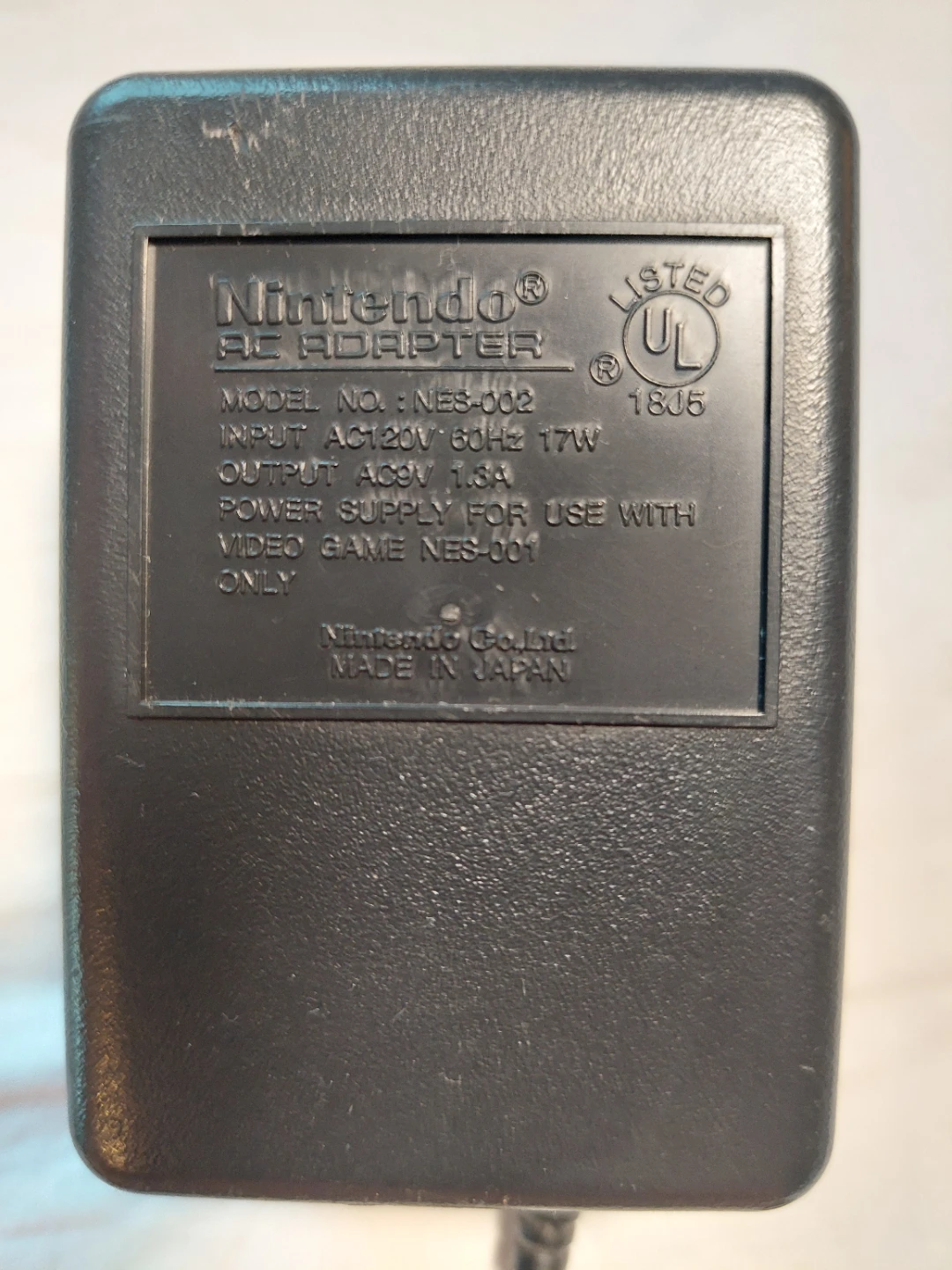 NES AC Adapter - Original