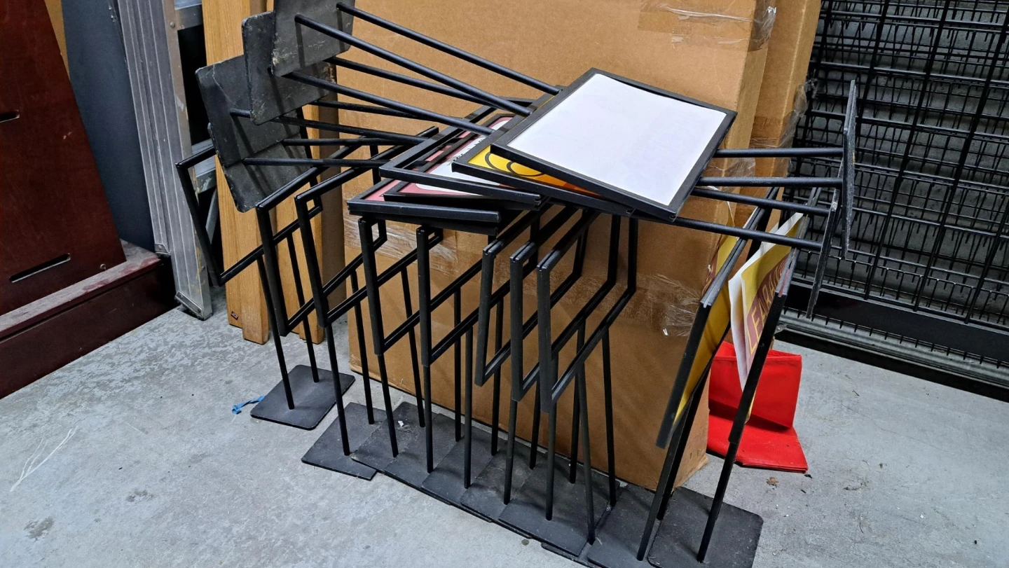 Metal Sign Holder Stand - photo 4