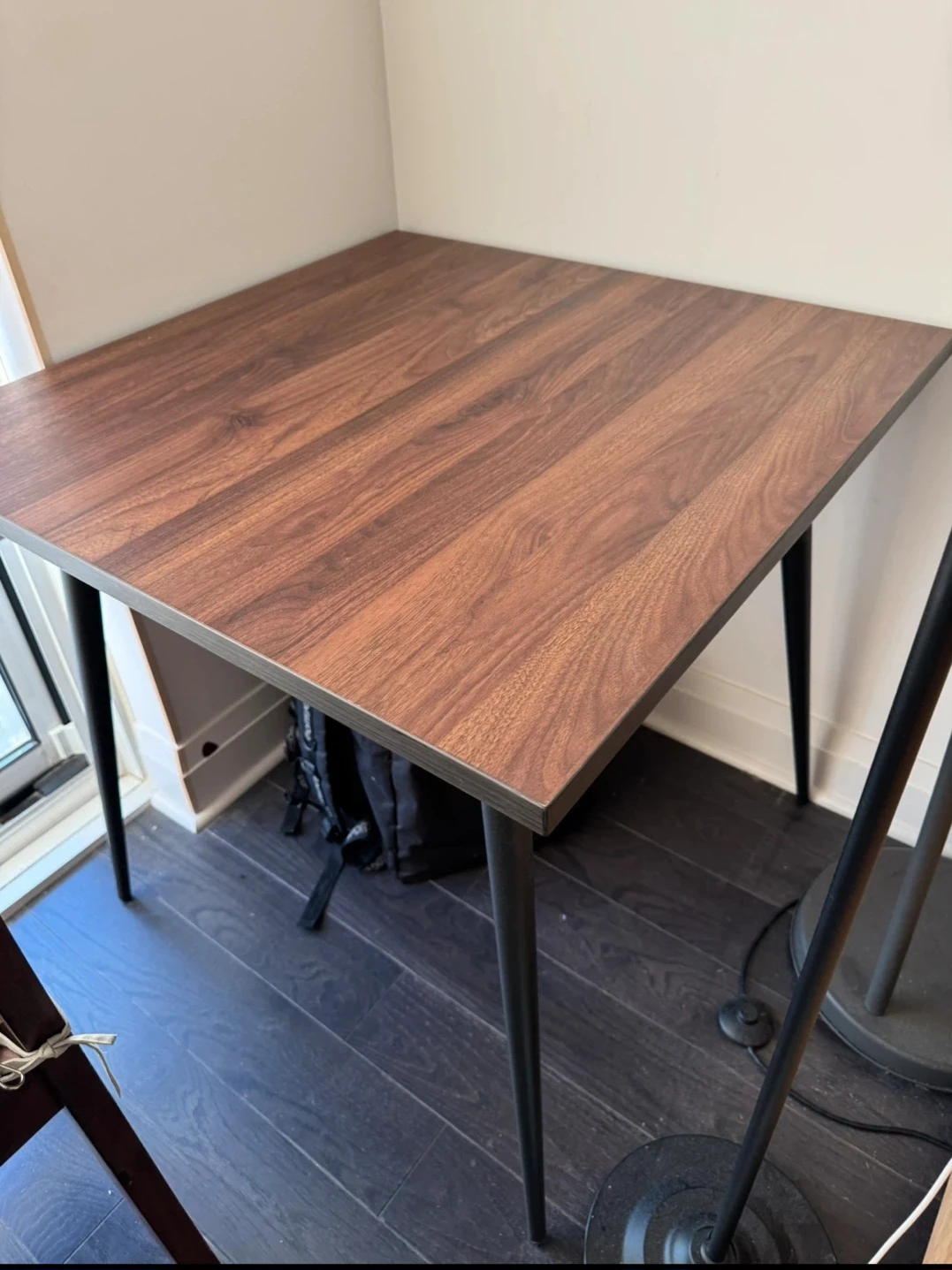 Structube Selena Square Wood Grain Dining Table