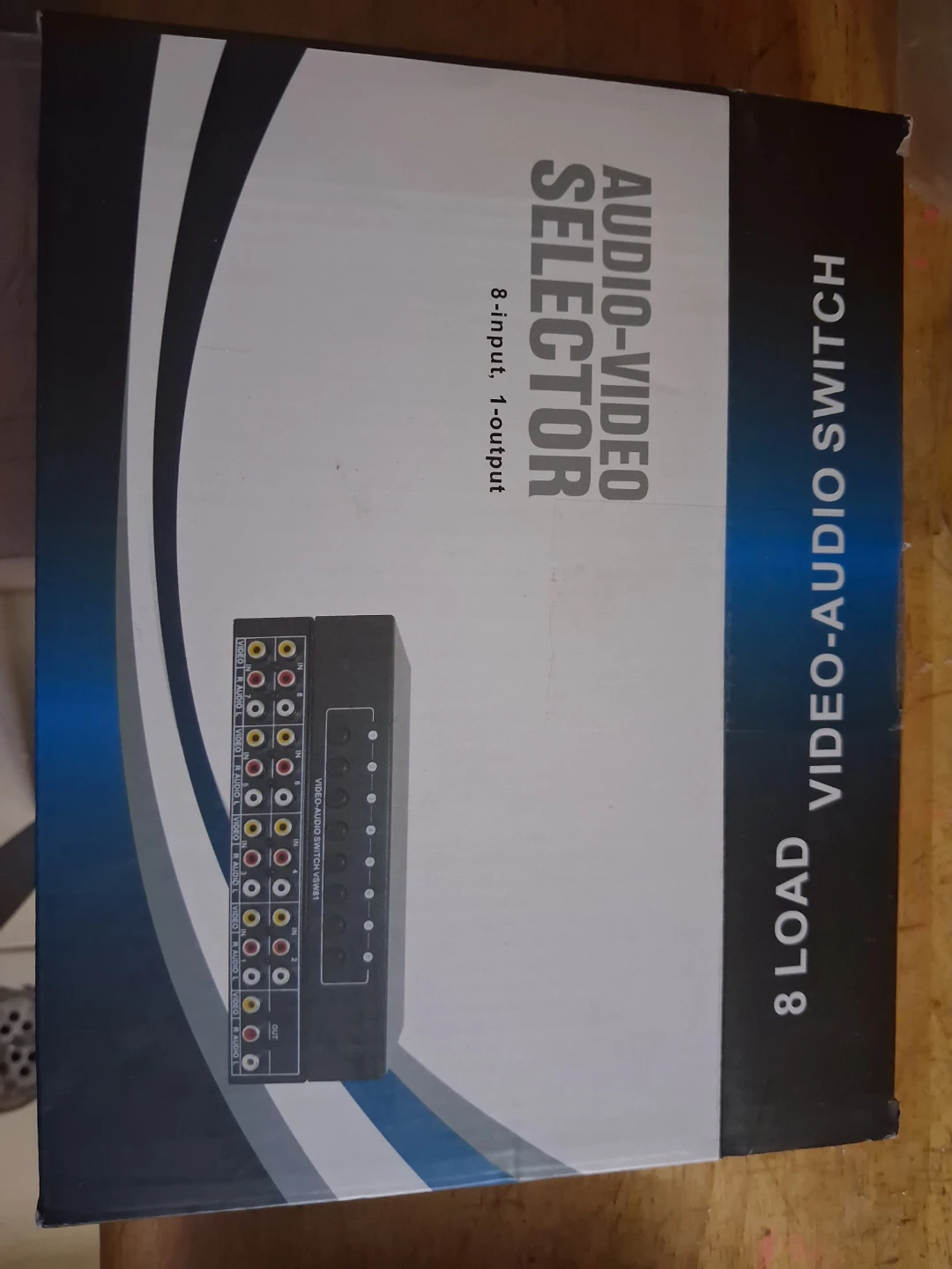 8-Port Audio-Video Selector Switch