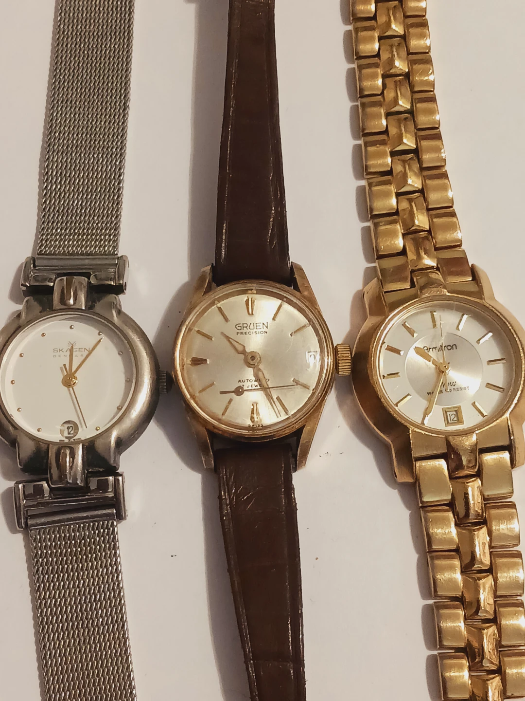 BEST OFFER! Skagen, Gruen and Armitron ladies watches. AS IS. - photo 3