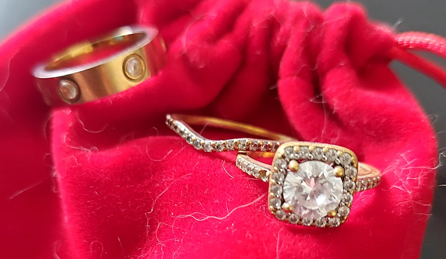 Gold-Tone Fashion Ring Set