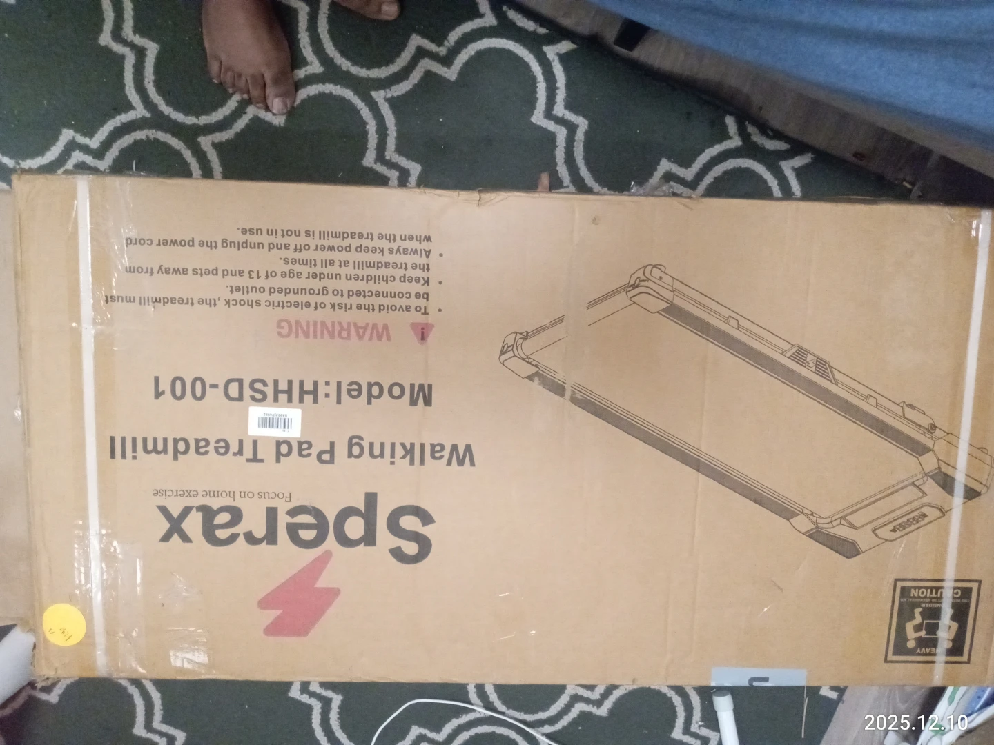 Spearax Walking Pad Treadmill HHSD-001 - photo 3