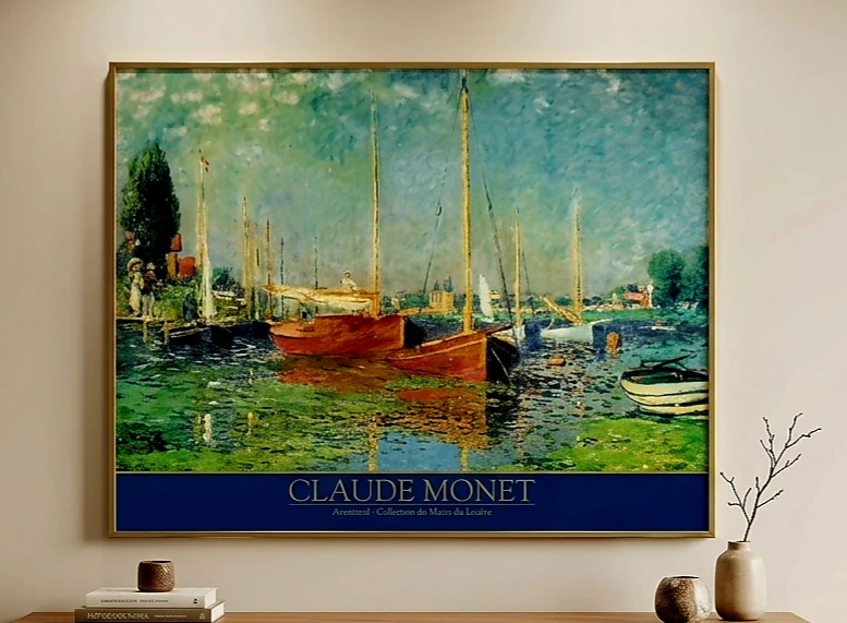 Claude Monet Argenteuil Framed Print