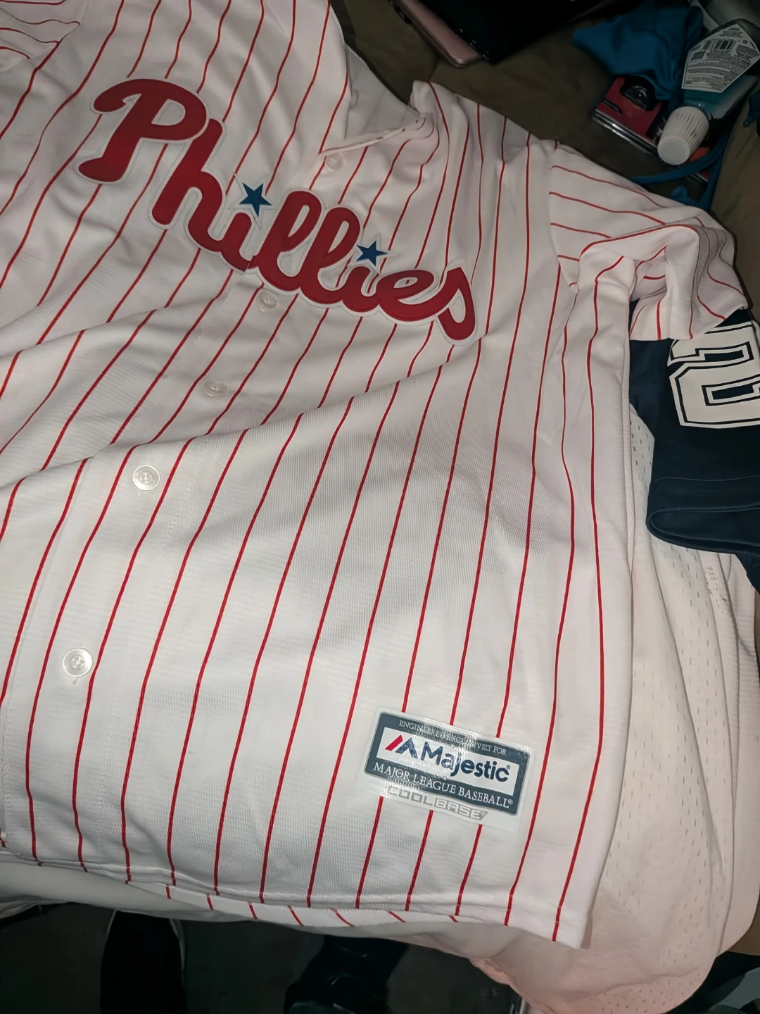 Majestic Philadelphia Phillies Baseball Jersey - photo 2