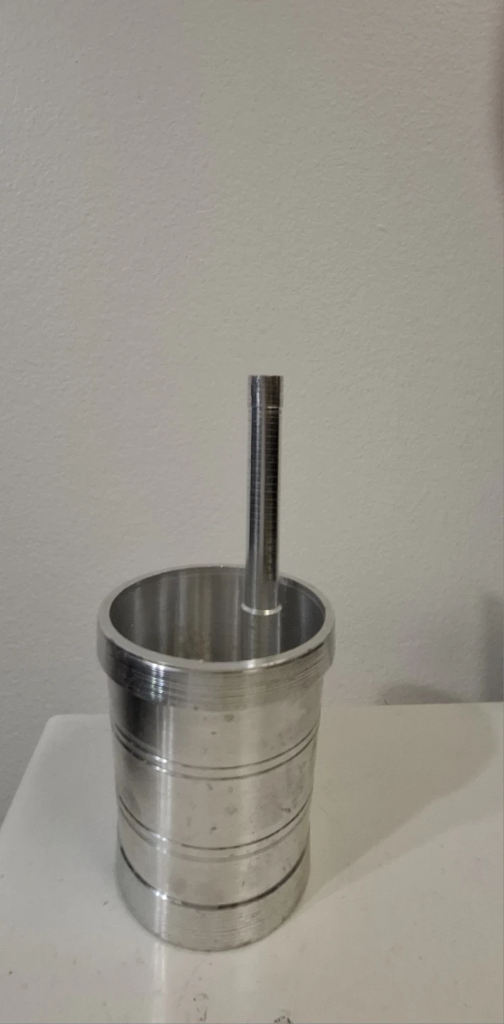 Metal Mortar and Pestle Set