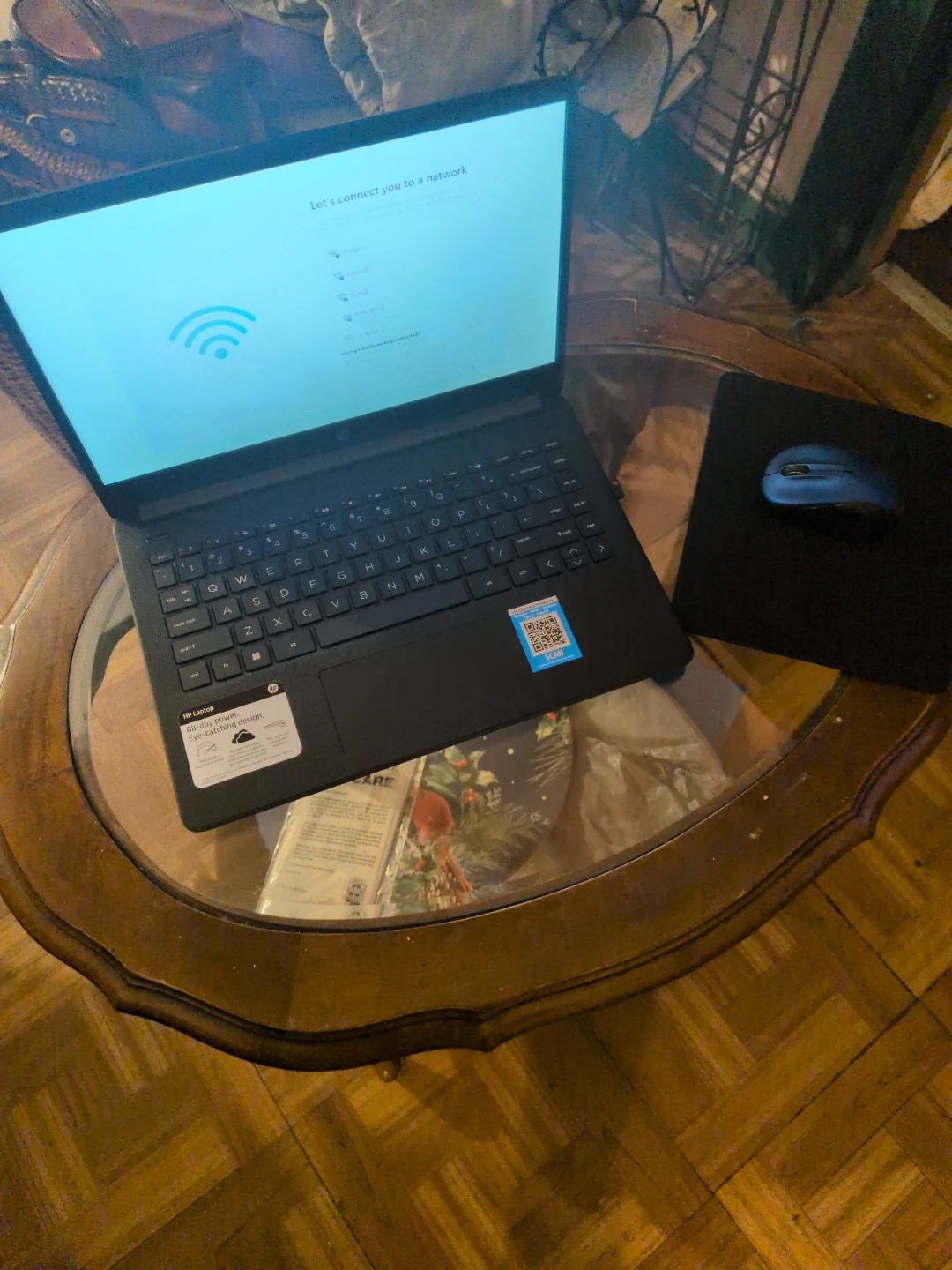 HP Laptop with Logitech Wireless Mouse - photo 4