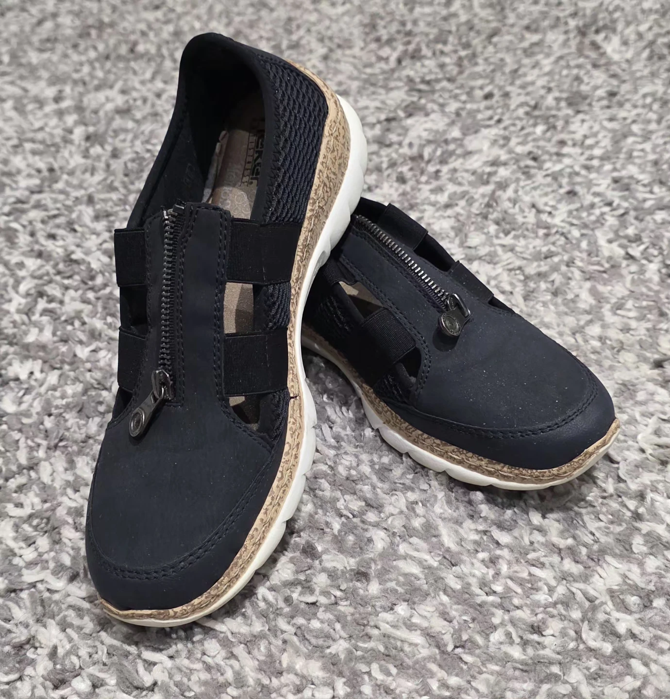 Rieker Memosoft Zipper Shoes size 40