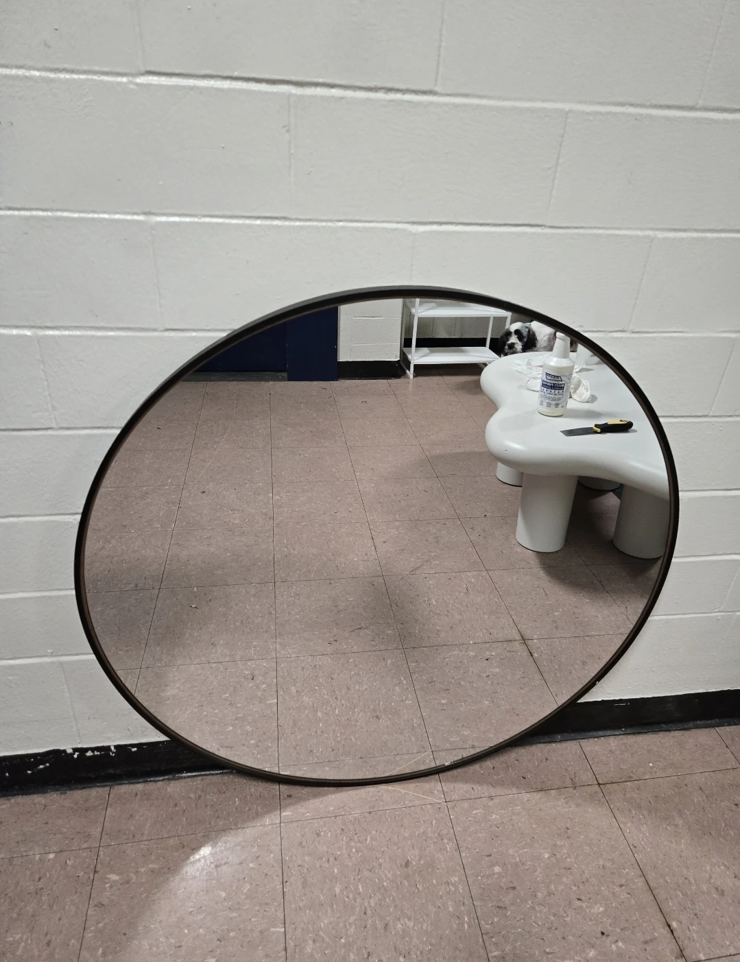 34" Better Homes & Gardens Round Metal Mirror - photo 3