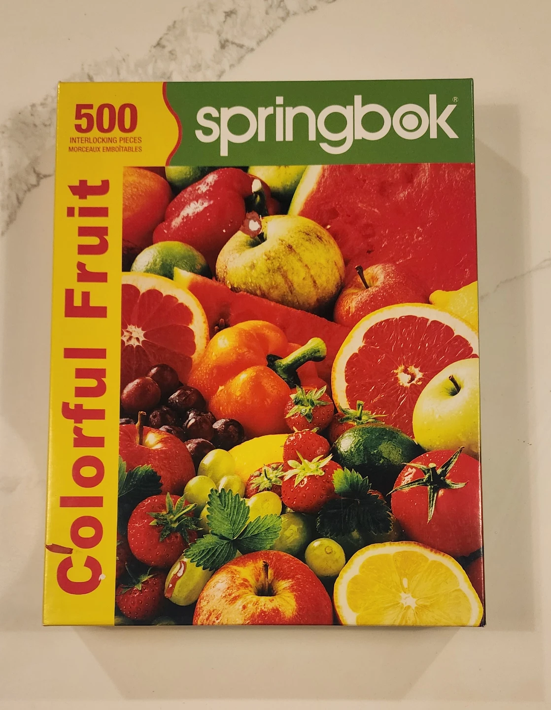 Springbok 500 Piece Colorful Fruit Puzzle