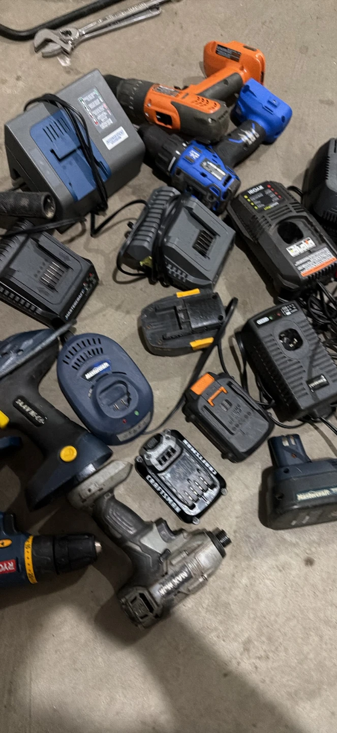 Assorted Power Tools, Batteries and Chargers - photo 2