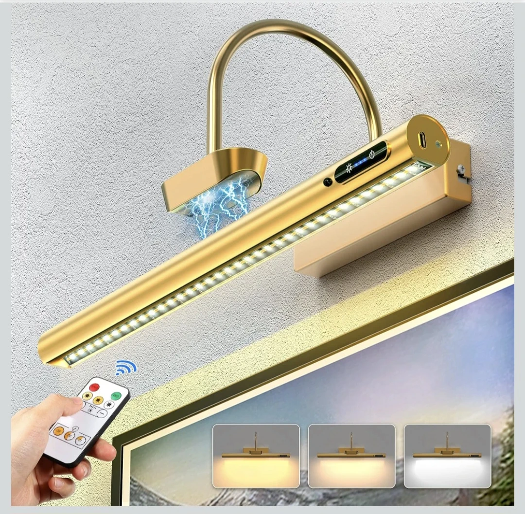 2 Set GINATY Picture Light 16-inch LED Art Lamp