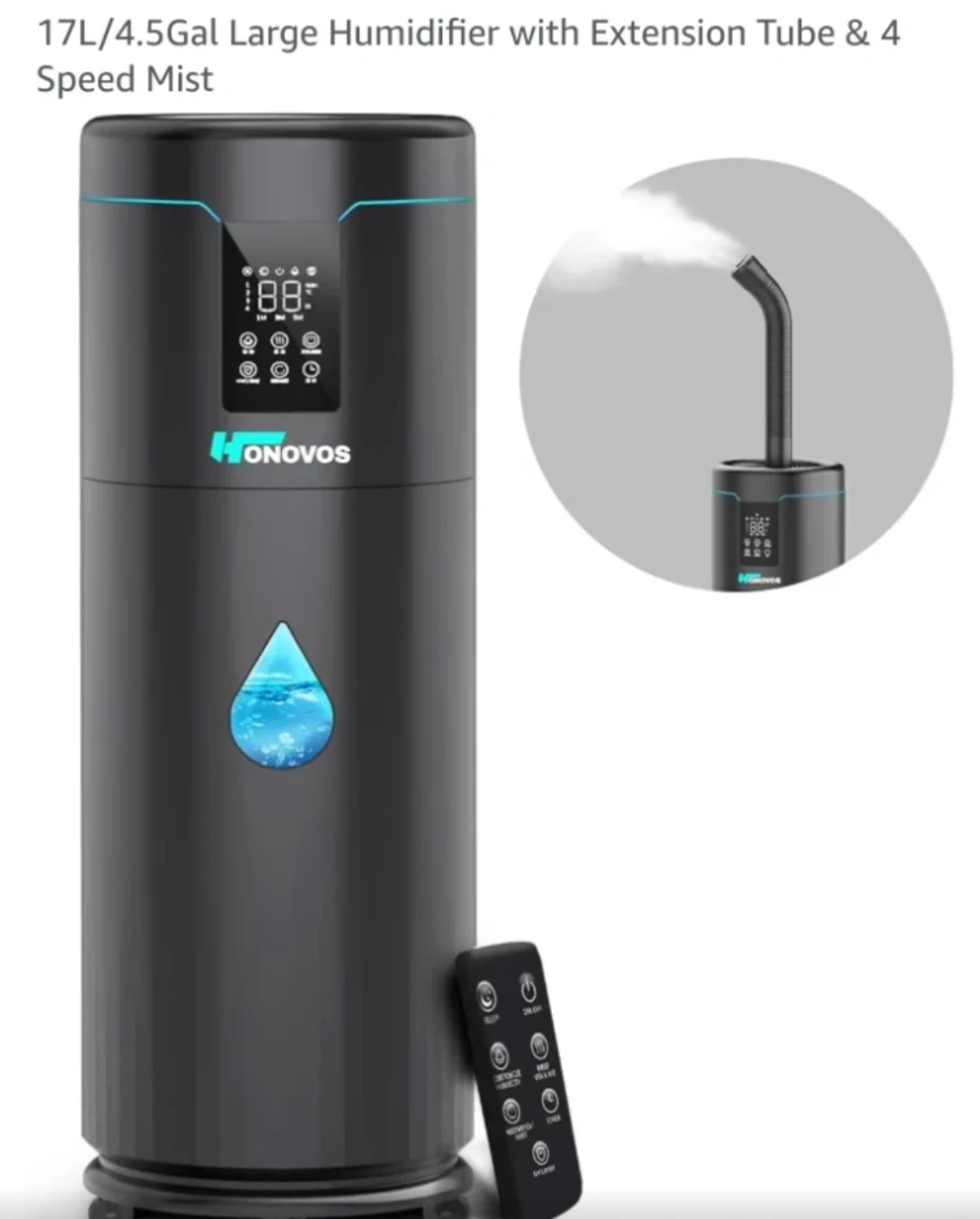 Honovos 17L Large Humidifier - photo 2