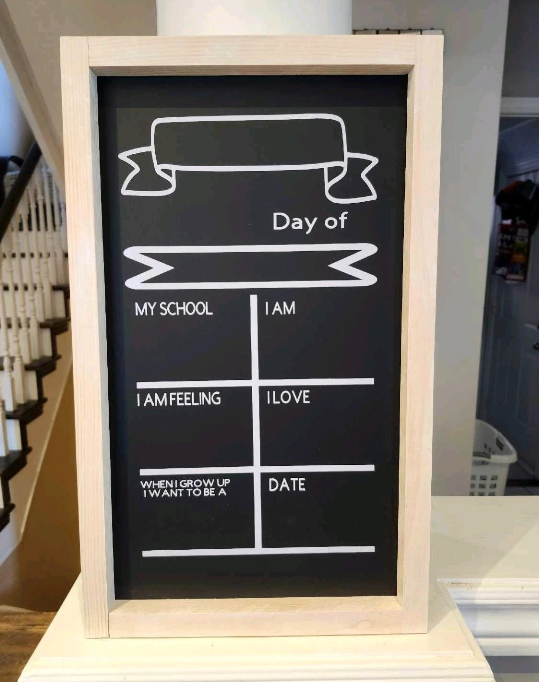 First Day of School Chalkboard Signs