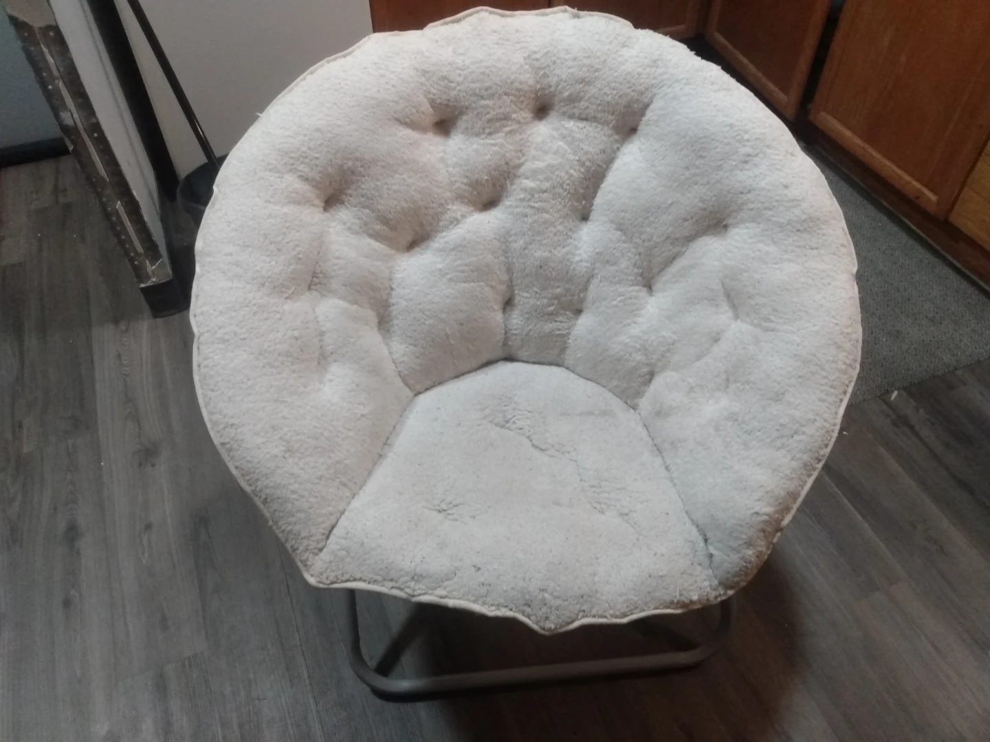 Plush Moon Chair
