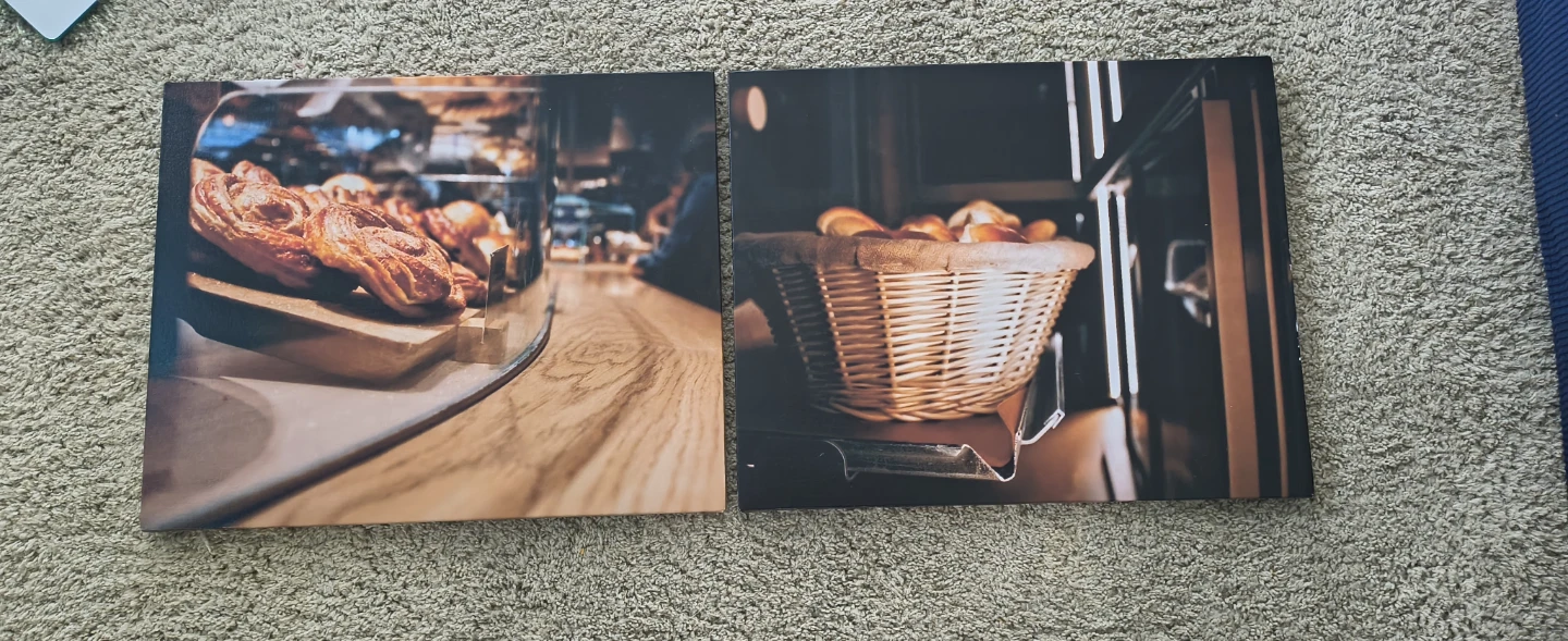 CanvasChamp Bakery Canvas Wall Art Set