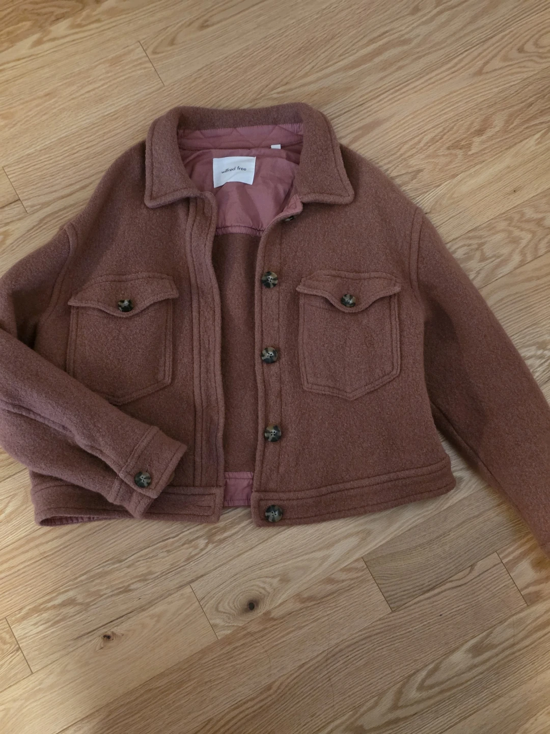 Wilfred Free Jacket - Mauve - Size L