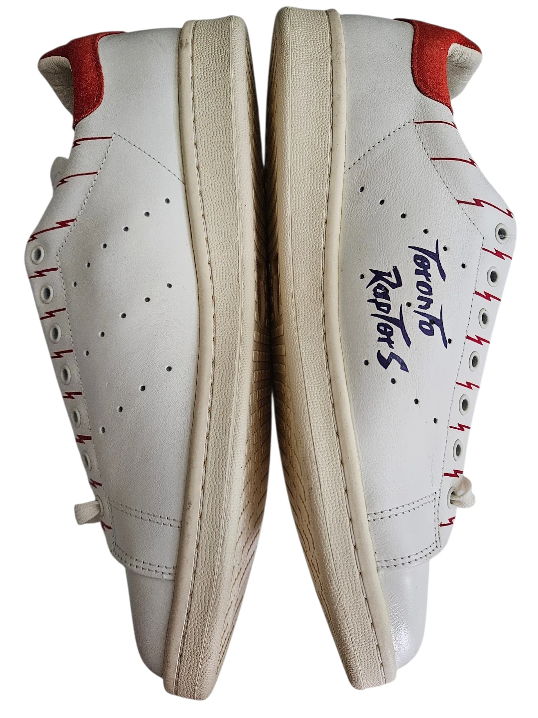 Adidas Stan Smith Custom Toronto Raptors Sneakers - photo 3