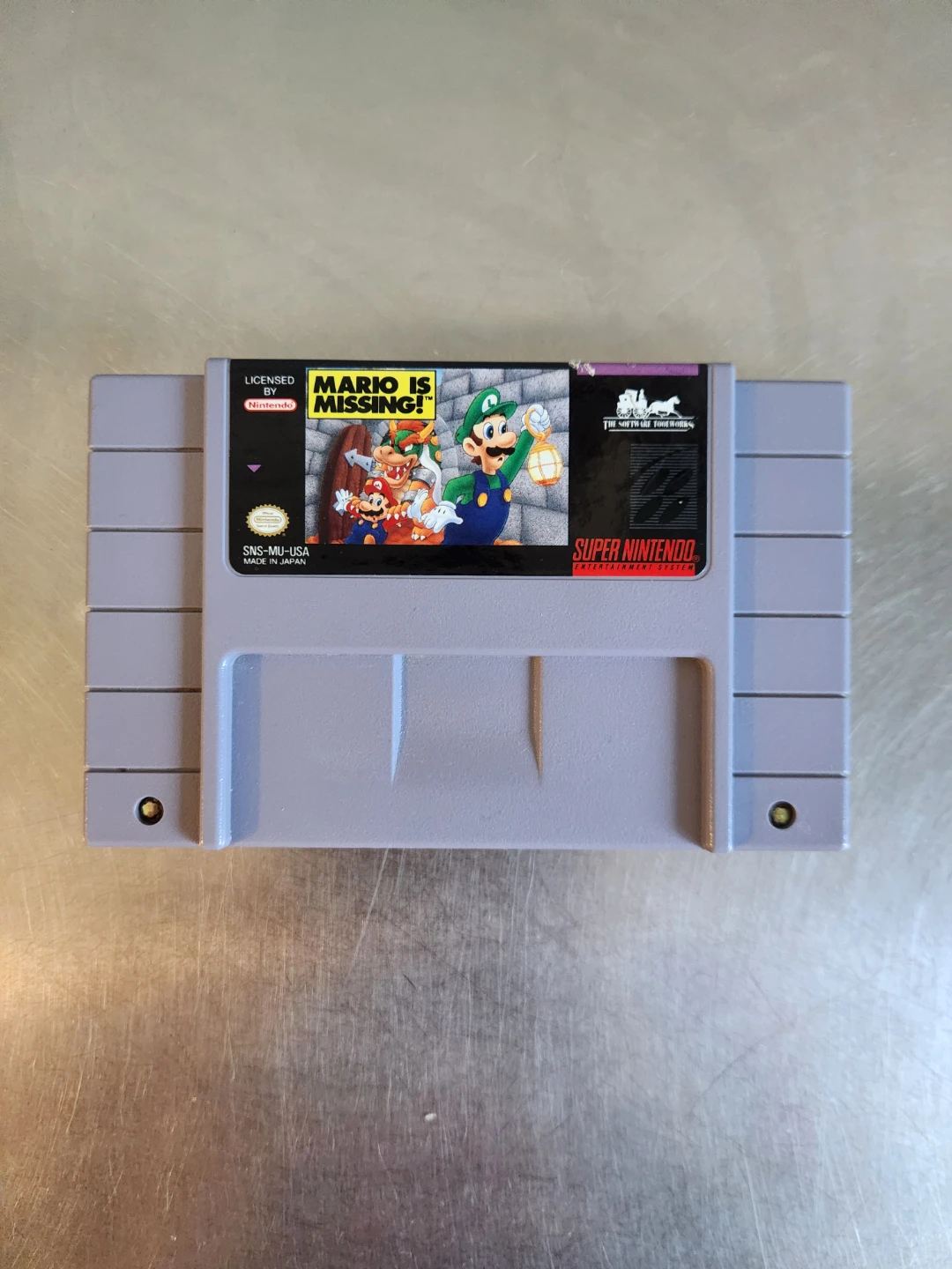 Mario Is Missing! for SNES